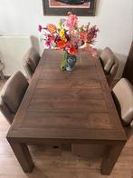 Eettafel Van Dijk Milford Oak tafel 2.00m, Huis en Inrichting, Tafels | Eettafels, 200 cm of meer, Gebruikt, Rechthoekig, Ophalen
