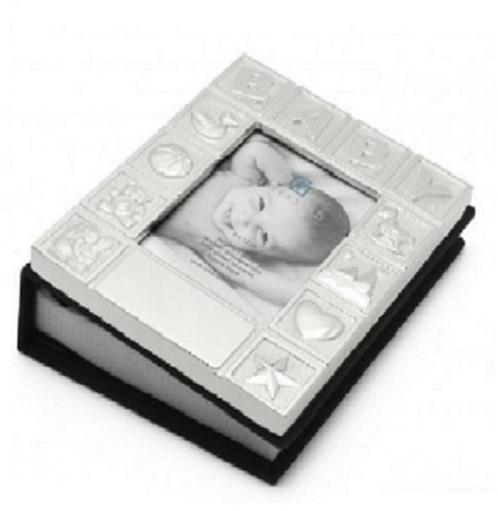 Fotoalbums Baby met verzilverde frontlijst diverse, Audio, Tv en Foto, Fotoalbums en Accessoires, Nieuw, Verzenden
