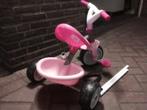 Nieuw Smoby Roze Driewieler compleet met duwstok, Ophalen, Nieuw, Trapvoertuig
