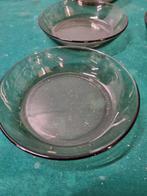 schaaltjes arcopal bruin glas vijf stuks, Ophalen of Verzenden