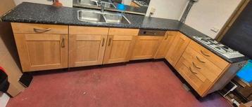 Keuken 306.cm x 150cm incl. Vaatwasser, gasfornuis, kraan  beschikbaar voor biedingen