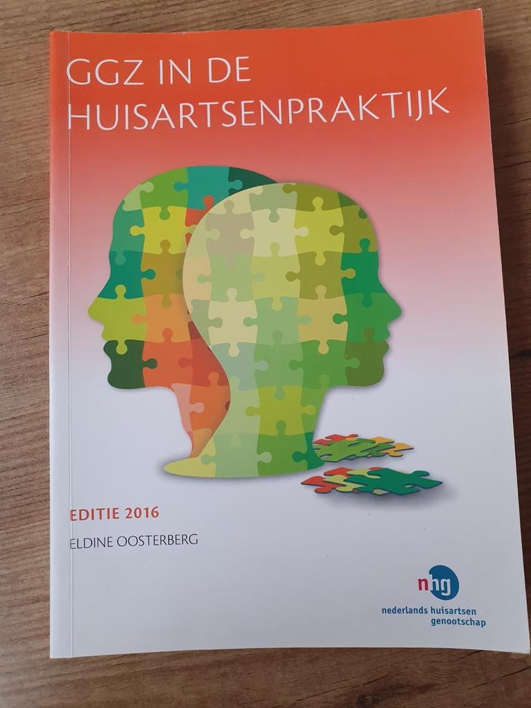 GGZ in de huisartsenpraktijk - Eldine Oosterberg, Boeken, Studieboeken en Cursussen, Ophalen of Verzenden, Zo goed als nieuw, HBO
