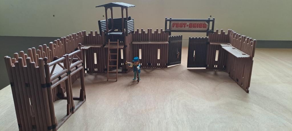 Playmobil Fort Union 3420 - Complete Set, Ophalen of Verzenden, Gebruikt, Complete set