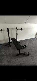 Bank halter set, Sport en Fitness, Fitnessmaterialen, Ophalen, Zo goed als nieuw, Halterset