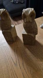 Vintage Uil Boeksteunen - Steen, Antiek en Kunst, Ophalen of Verzenden