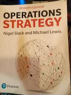 Operations Strategy - Slack & Lewis, Boeken, Zo goed als nieuw, Beta, Nigel Slack and Michael Lewis, HBO