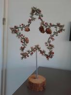 Ster Kerstster hoogte 40 cm met ledlampjes op voet, Ophalen of Verzenden