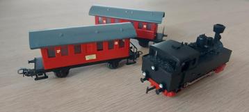 Märklin DB stoomloc 3090 +2 wagens  beschikbaar voor biedingen