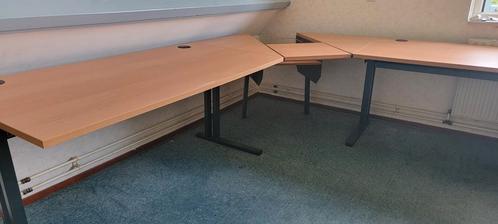 Bureau tafel Bureautafel hoektafel / 2 bureautafels, Huis en Inrichting, Bureaus, Zo goed als nieuw, Ophalen