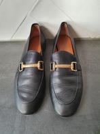 Zwarte leren Portugese schoenen 39., Zo goed als nieuw, Instappers, Zwart, Portugees