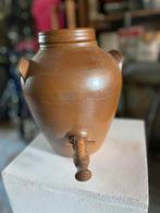 Gres Azijnpot / Vinaigrier met Kraan en Azijnmoeder 4 liter, Antiek en Kunst, Antiek | Keramiek en Aardewerk, Ophalen of Verzenden