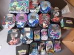 Verzameling blikken en tins in nieuwstaat, Hobby en Vrije tijd, Verzamelkaartspellen | Pokémon, Ophalen of Verzenden, Zo goed als nieuw