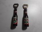 Twee flessenopeners van Brand bier, Verzamelen, Ophalen of Verzenden, Gebruikt, Brand