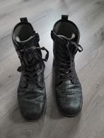 Laarzen leer maat 38 meisje leren meisjeslaarzen, Gebruikt, Meisje, Ophalen of Verzenden, Laarzen