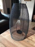 Windlicht metaal 30 x 50, Gebruikt, 50 tot 75 cm, Zwart, Ophalen of Verzenden