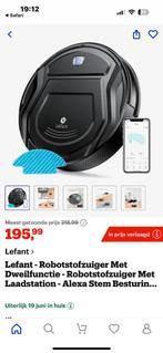 Robot stofzuiger te koop, Ophalen of Verzenden, Zo goed als nieuw, Minder dan 1200 watt, Stofzuiger