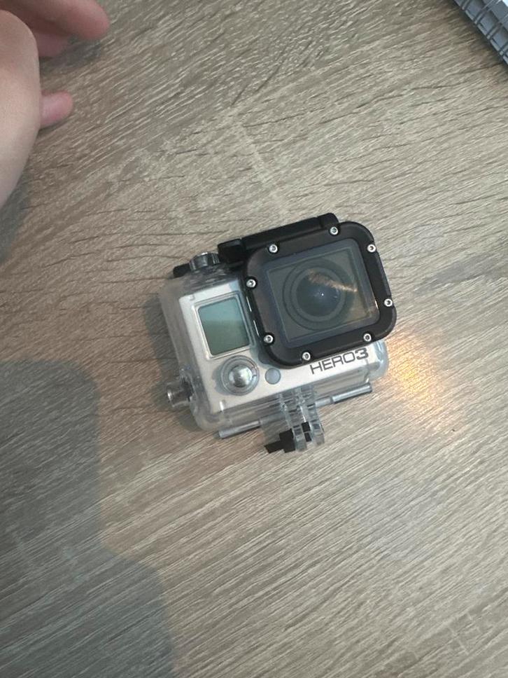 GoPro Hero3 Silver Edition – met waterdichte behuizing, Audio, Tv en Foto, Actiecamera's, Zo goed als nieuw, GoPro, Ophalen of Verzenden