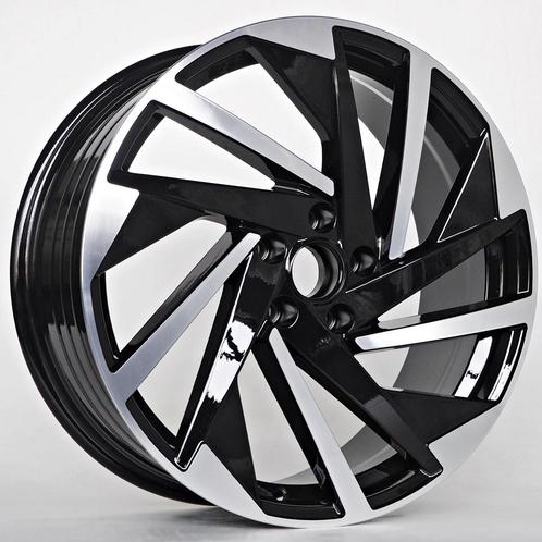 17" VW POLO GTI NASHVILLE R LINE LOOK VELGEN 9N 6R 5X100, Auto-onderdelen, Banden en Velgen, Velg(en), 17 inch, Personenwagen
