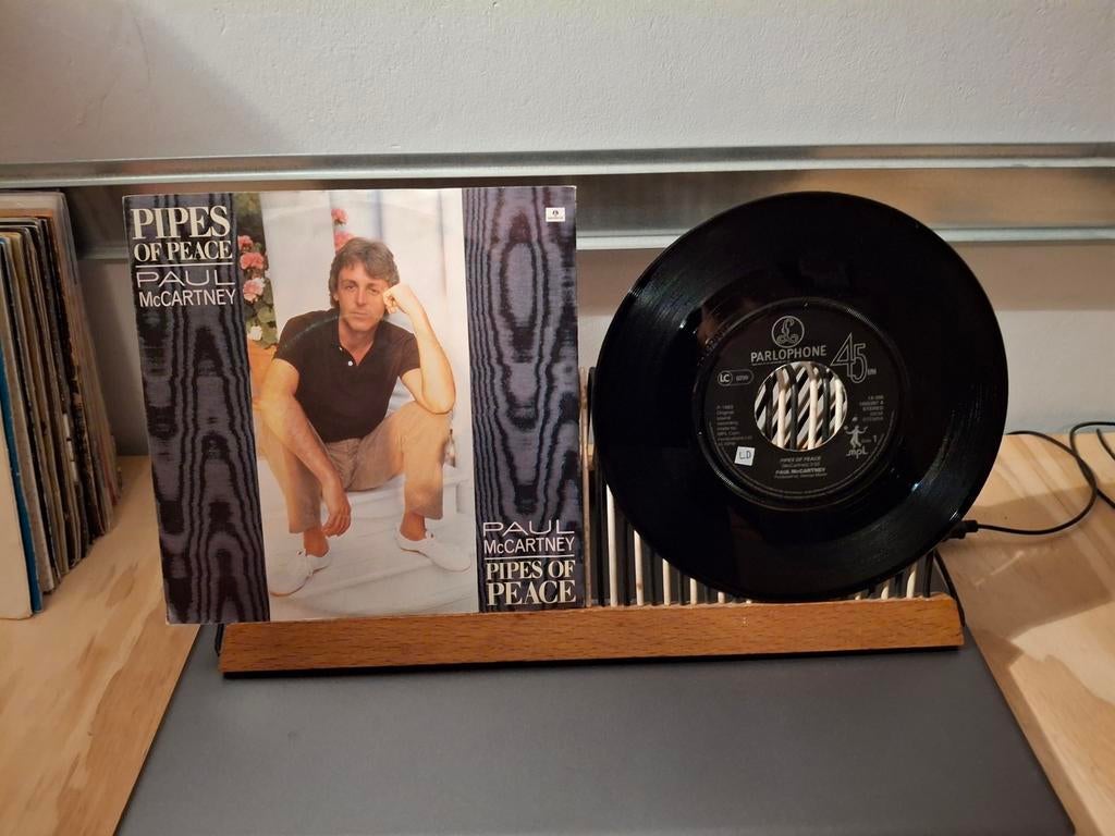 Paul McCartney - Pipes of Peace (45) 2 euro vaste prijs, 7 inch, Single, Ophalen of Verzenden, Zo goed als nieuw