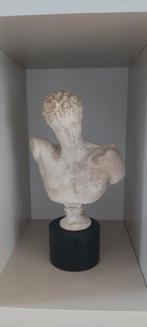 Oud borstbeeld gips Hermes, Olympia, Griekse God, Antiek en Kunst, Ophalen of Verzenden