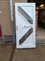 Voordeur rechts, Doe-het-zelf en Verbouw, Ophalen, Zo goed als nieuw, Buitendeur, 200 tot 215 cm