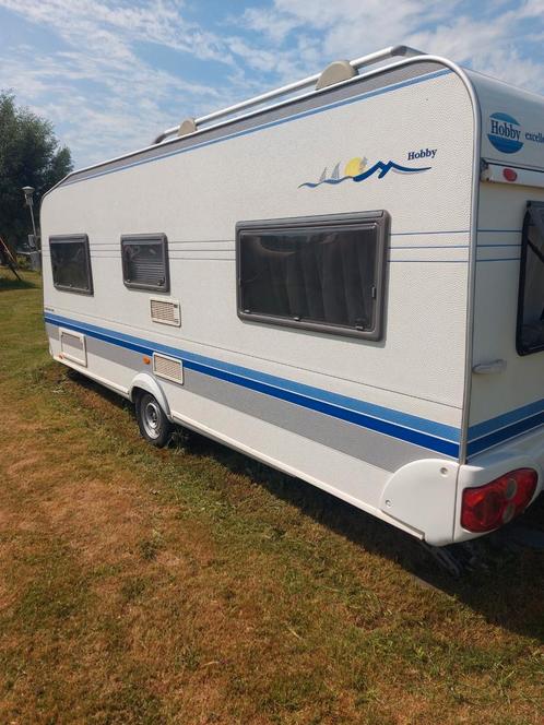 Hobby 540 excellent easy 2003, Caravans en Kamperen, Caravans, Particulier, tot en met 4, Rondzit, Hobby, Kachel, Koelkast, Luifel