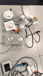 Partij led paneel armaturen en spots. Incl Dali besturing., Ophalen, Gebruikt, Metaal of Aluminium, Led