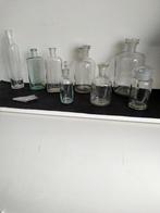 Apothekersflesjes, stopflessen/potten (oud/antiek), Antiek en Kunst, Antiek | Glas en Kristal, Ophalen of Verzenden