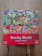 Wacky World Puzzel - 1000 stukjes, Ophalen of Verzenden, 500 t/m 1500 stukjes, Zo goed als nieuw, Legpuzzel