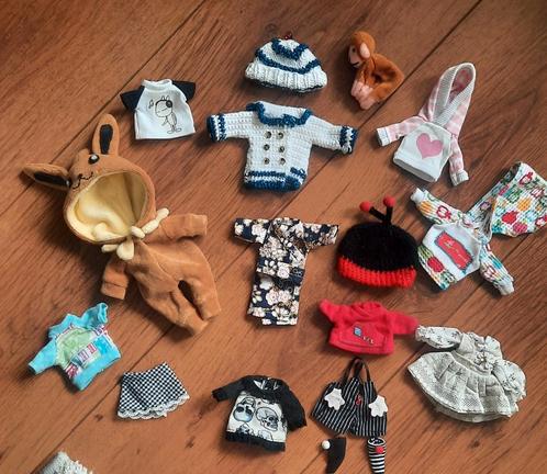 Groot pakket kleding en accessoires bjd 1/8 pukifee, lati y, Verzamelen, Poppen, Zo goed als nieuw, Kleertjes, Ophalen of Verzenden