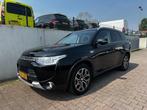 Mitsubishi Outlander 2.0 PHEV Business Edition X-Line/NAVI/C, Auto's, Zwart, 4 cilinders, Leder en Stof, Zwart