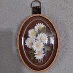 Vintage bollijst, margrieten, Minder dan 50 cm, Gebruikt, Ophalen of Verzenden, Minder dan 50 cm