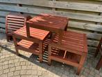 IKEA Äpplarö / Applaro tuinset – hoek + 4 delen + 4 kussens✅, Tuin en Terras, Tuinsets en Loungesets, Ophalen, 5 zitplaatsen, Zo goed als nieuw