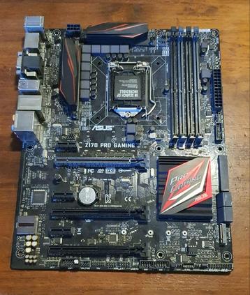 ASUS Z170 Pro Gaming Moederbord (LGA 1151) beschikbaar voor biedingen