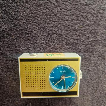 Ruhla Vintage Mini Radio Wekker beschikbaar voor biedingen