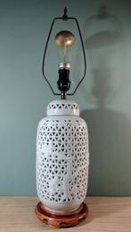Antiek tafel lamp Blanc de Chine Mid Century jaren 50, Ophalen