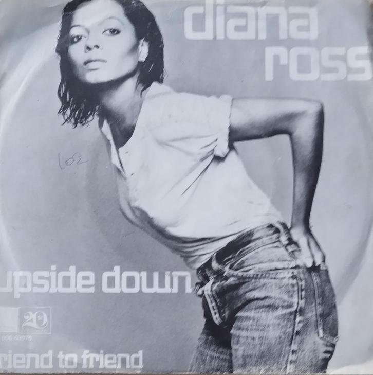 Diana Ross - Upside down, Cd's en Dvd's, Vinyl Singles, Zo goed als nieuw, Single, Pop, 7 inch, Verzenden