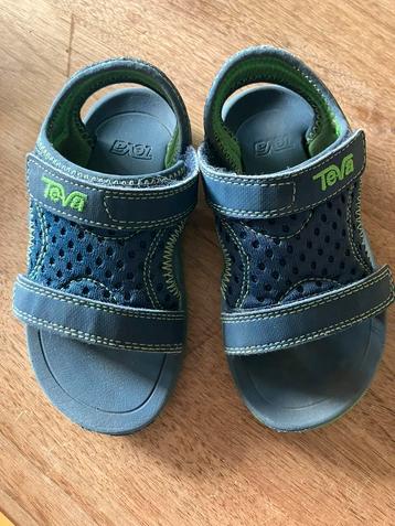 Teva’s maat 24-25 blauw groen teva sandalen beschikbaar voor biedingen