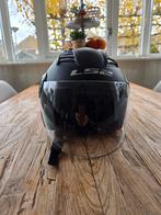 Helm L52 Airflow, zwart, kort gebruikt bijrijdershelm, Ophalen of Verzenden
