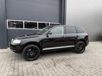Volkswagen Touareg 5.0 V10 TDI Topstaat jaar apk, Auto's, Automaat, 4921 cc, Navigatiesysteem, Zwart