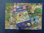 Jan van Haasteren puzzel 150 stukjes tuinruimers speciaal, Ophalen, Minder dan 500 stukjes, Gebruikt, Legpuzzel