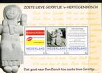 zoete lieve gerritje vel 3 persoonlijke zegels1/3.18, Verzenden, Na 1940, Postfris