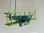 Hanglamp kinderkamer vliegtuig, Ophalen of Verzenden, Zo goed als nieuw, Hout, Minder dan 50 cm