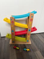 New Classic Toys Houten Racebaan met 2 Autootjes, Ophalen of Verzenden, Gebruikt, Overige typen