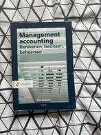 Management accountig, Ophalen of Verzenden, Gelezen, Management, Noordhoff Uitgevers