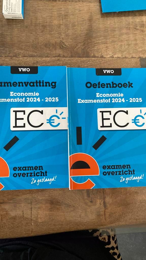 ExamenOverzicht, Samenvatting Oefenboek Examen Economie VWO, Boeken, Schoolboeken, Zo goed als nieuw, Economie, VWO, Ophalen of Verzenden