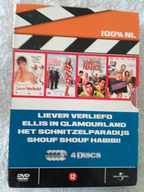 DVD Komedie box - 100 % NL, Cd's en Dvd's, Dvd's | Komedie, Zo goed als nieuw, Romantische komedie, Boxset, Vanaf 12 jaar, Ophalen of Verzenden