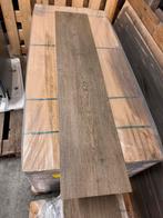 Houtdecor Vloertegels Donker Eiken 75m2, Doe-het-zelf en Verbouw, Tegels, Keramiek, Nieuw, Ophalen of Verzenden, 10 m² of meer