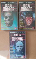 VHS VIDEOS. THIS IS HORROR. STEPHEN KING. 8 EURO PER STUK., Cd's en Dvd's, VHS | Film, Vanaf 16 jaar, Ophalen of Verzenden, Zo goed als nieuw