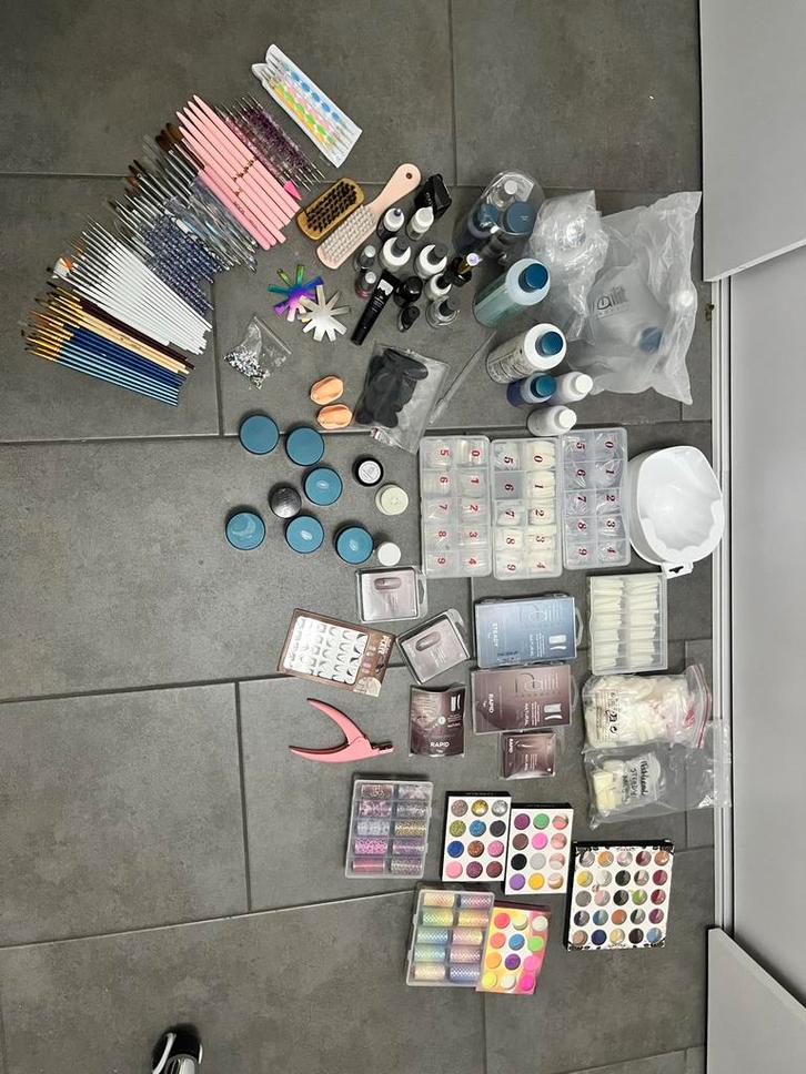 Nagelspullen, Sieraden, Tassen en Uiterlijk, Uiterlijk | Cosmetica en Make-up, Gebruikt, Toebehoren, Handen en Nagels, Overige kleuren